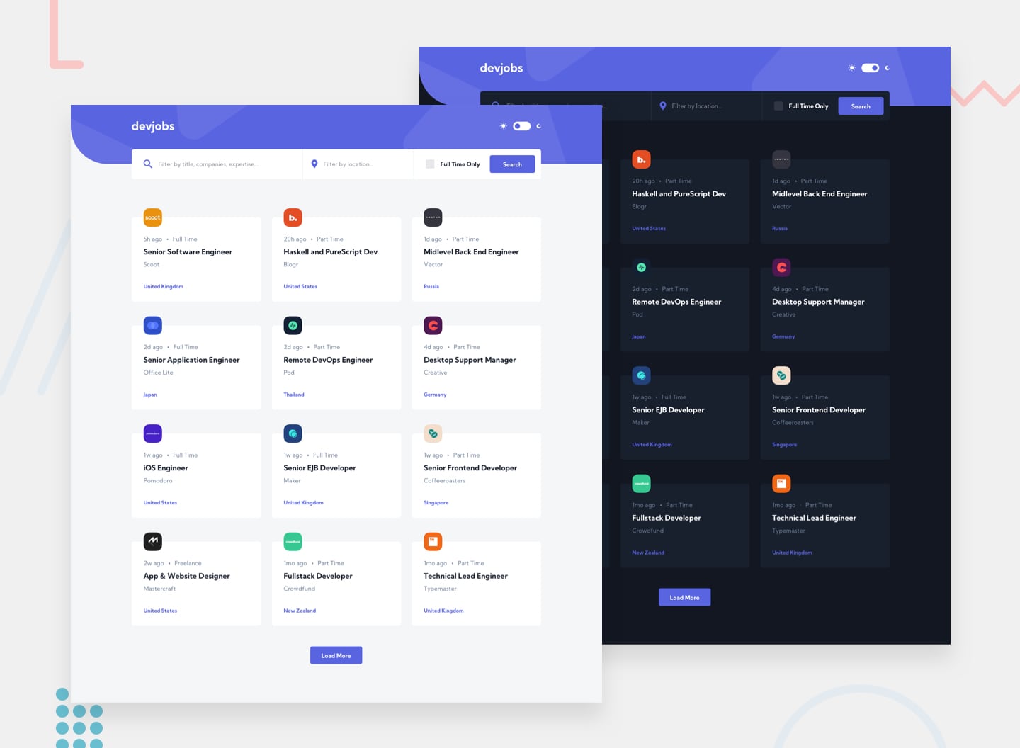 entertainment web app