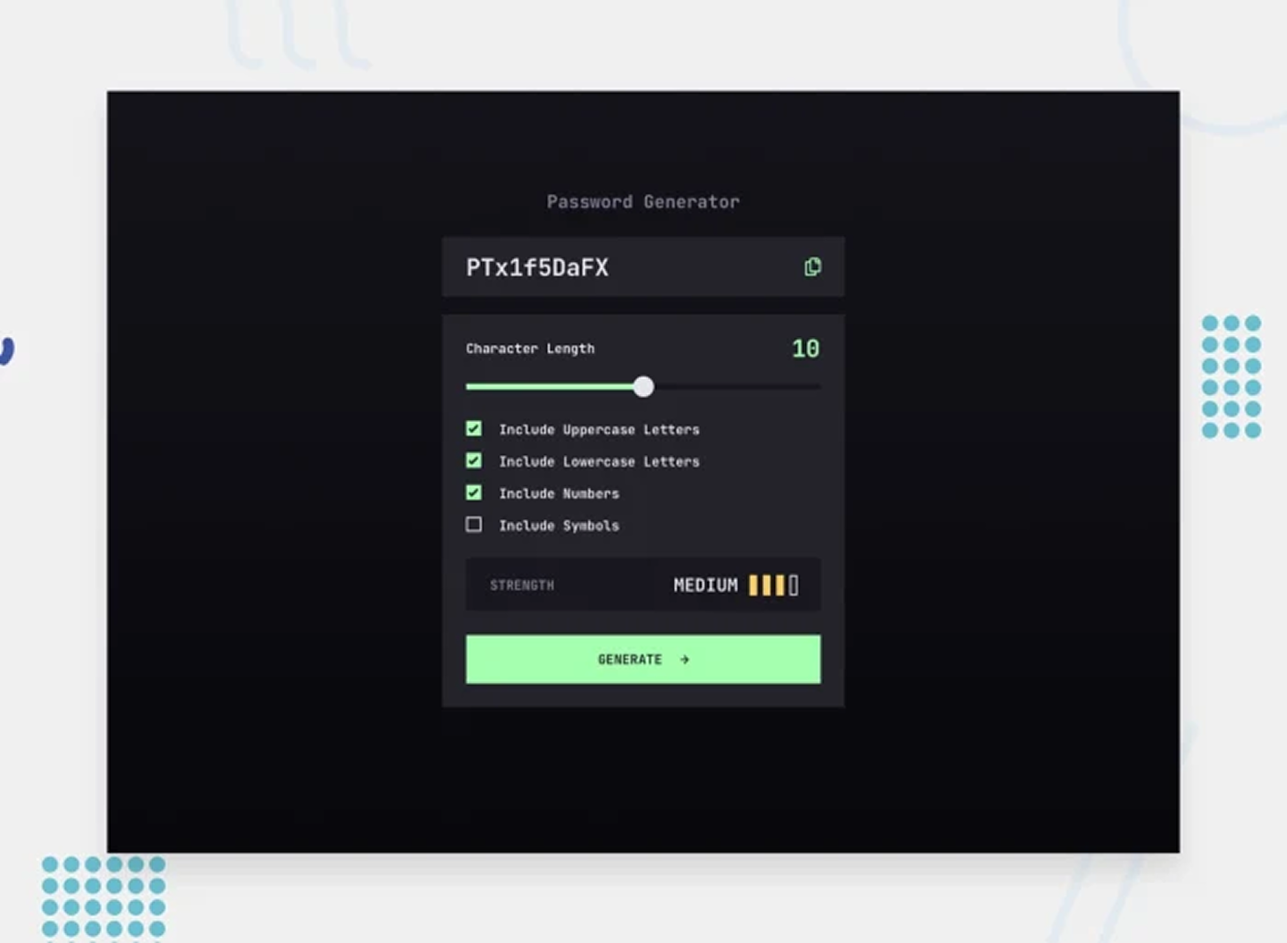 Password Generator App